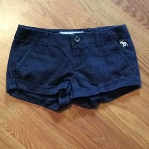 Navy blue shorts